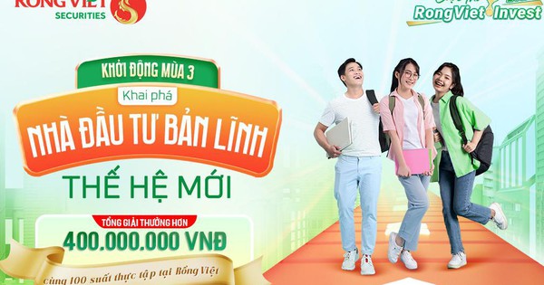 Khai phá bản lĩnh sinh viên cùng cuộc thi đầu tư RongViet Invest 2025