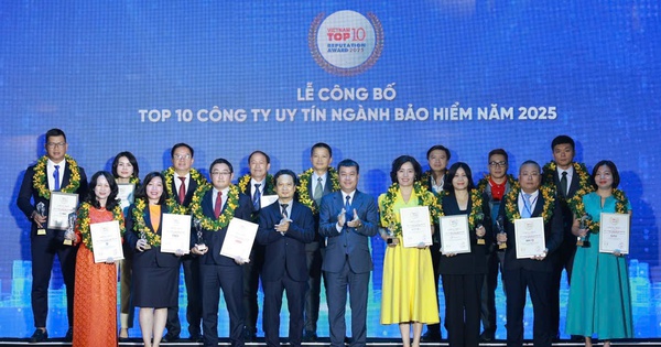 OPES lọt Top 10 công ty bảo hiểm phi nhân thọ uy tín nhất Việt Nam 2025