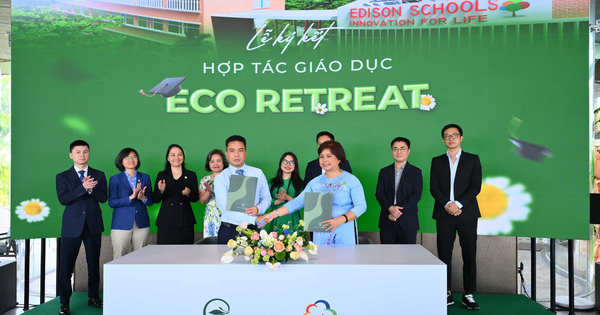 Ecopark hợp tác với Edison kiến tạo tổ hợp giáo dục liên cấp đổi mới sáng tạo tại Eco Retreat
