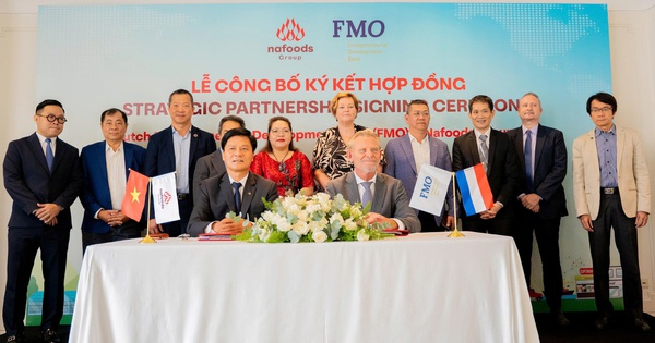 Nafoods nhận đầu tư 20 triệu USD từ ngân hàng phát triển doanh nghiệp Hà Lan