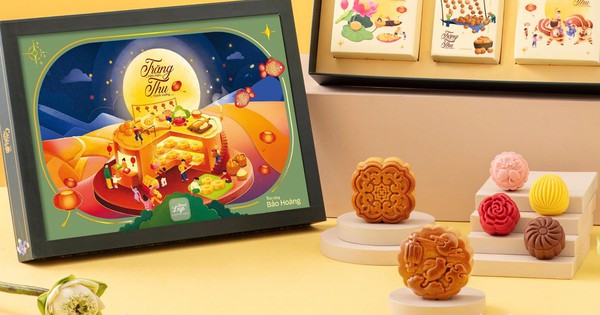 Hộp bánh Trung thu cá nhân hóa của Cái Lò Nướng tạo ấn tượng mạnh