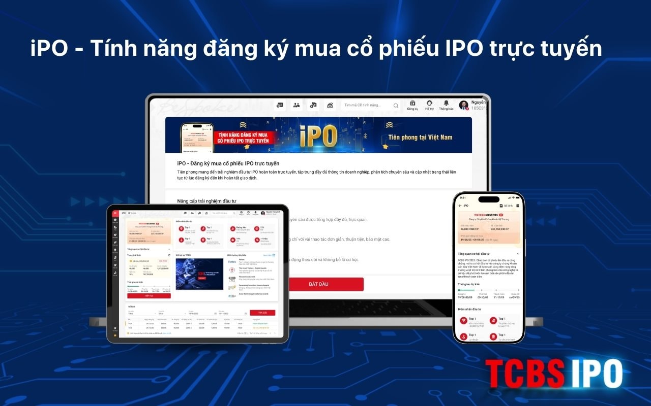 TCBS mở đăng ký mua cổ phiếu IPO từ 19/08 - Ảnh 1