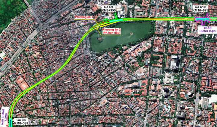Hà Nội phê duyệt đoạn tuyến Metro xuyên qua phố cổ và hồ Hoàn Kiếm - Ảnh 1