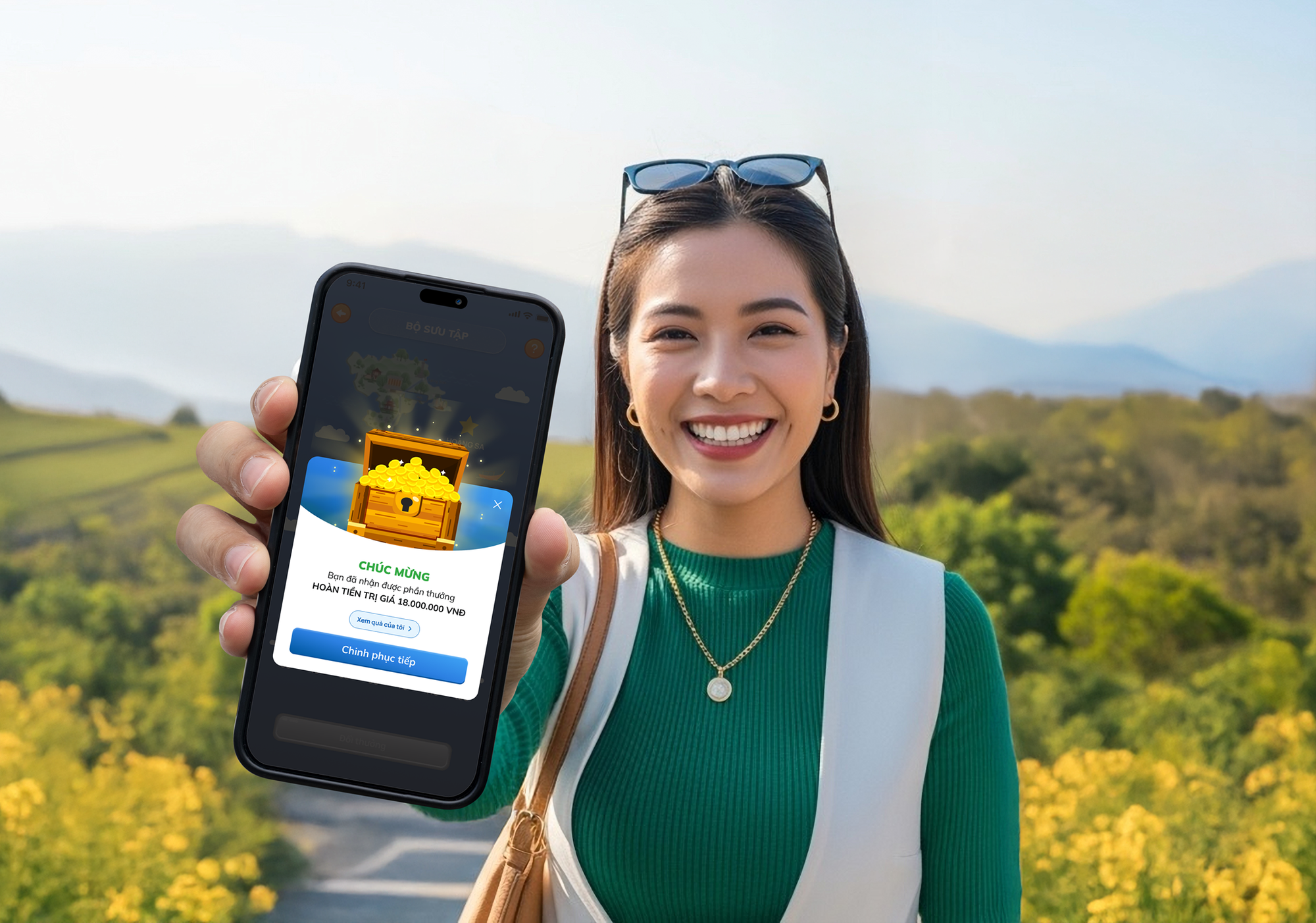 Đã có người trúng 18 triệu - Game thanh toán trên Sacombank Pay đang hấp dẫn hơn bao giờ hết - Ảnh 1