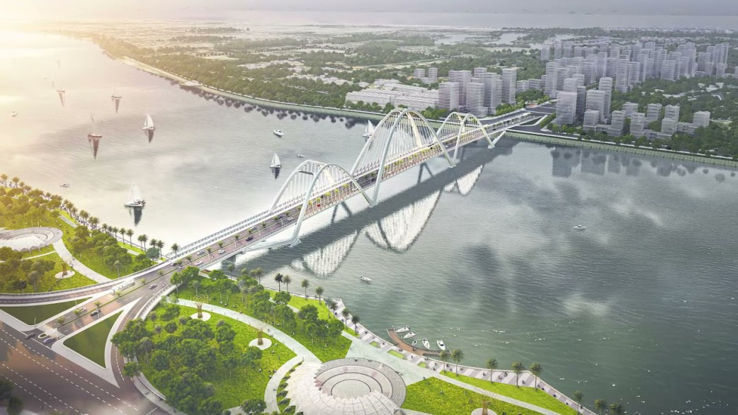 Quảng Trị: Cầu nghìn tỉ sắp hoàn thành, đường 2 đầu cầu chưa xong giải phóng mặt bằng - Ảnh 3