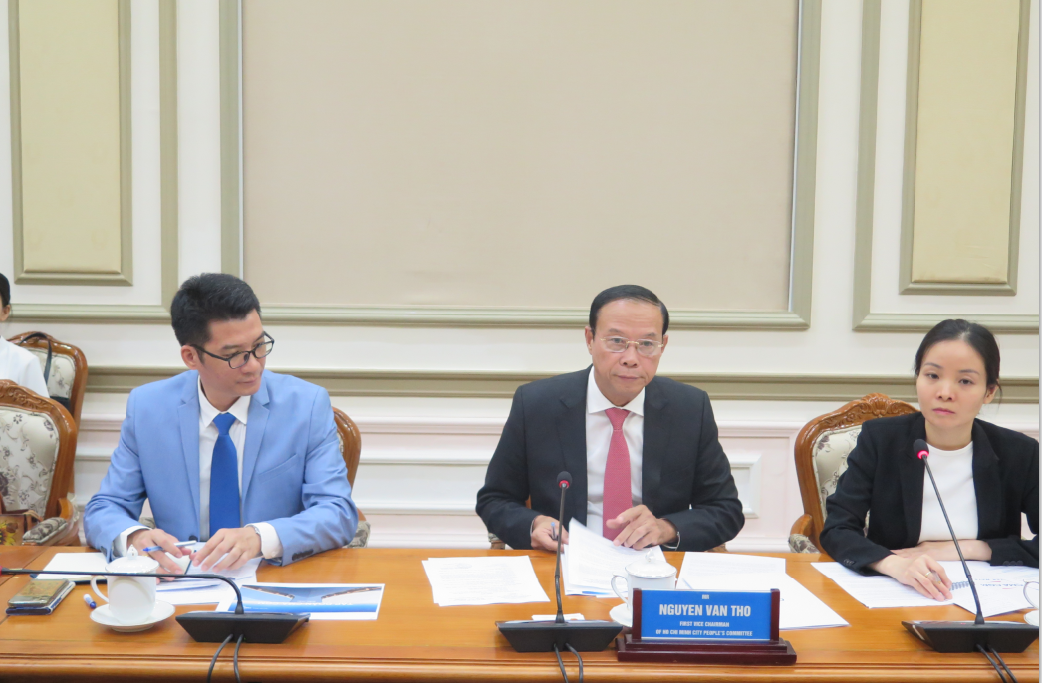 Hãng vận tải biển lớn thứ ba thế giới làm việc với lãnh đạo TP. HCM, loạt dự án trọng điểm nào được quan tâm? - Ảnh 2