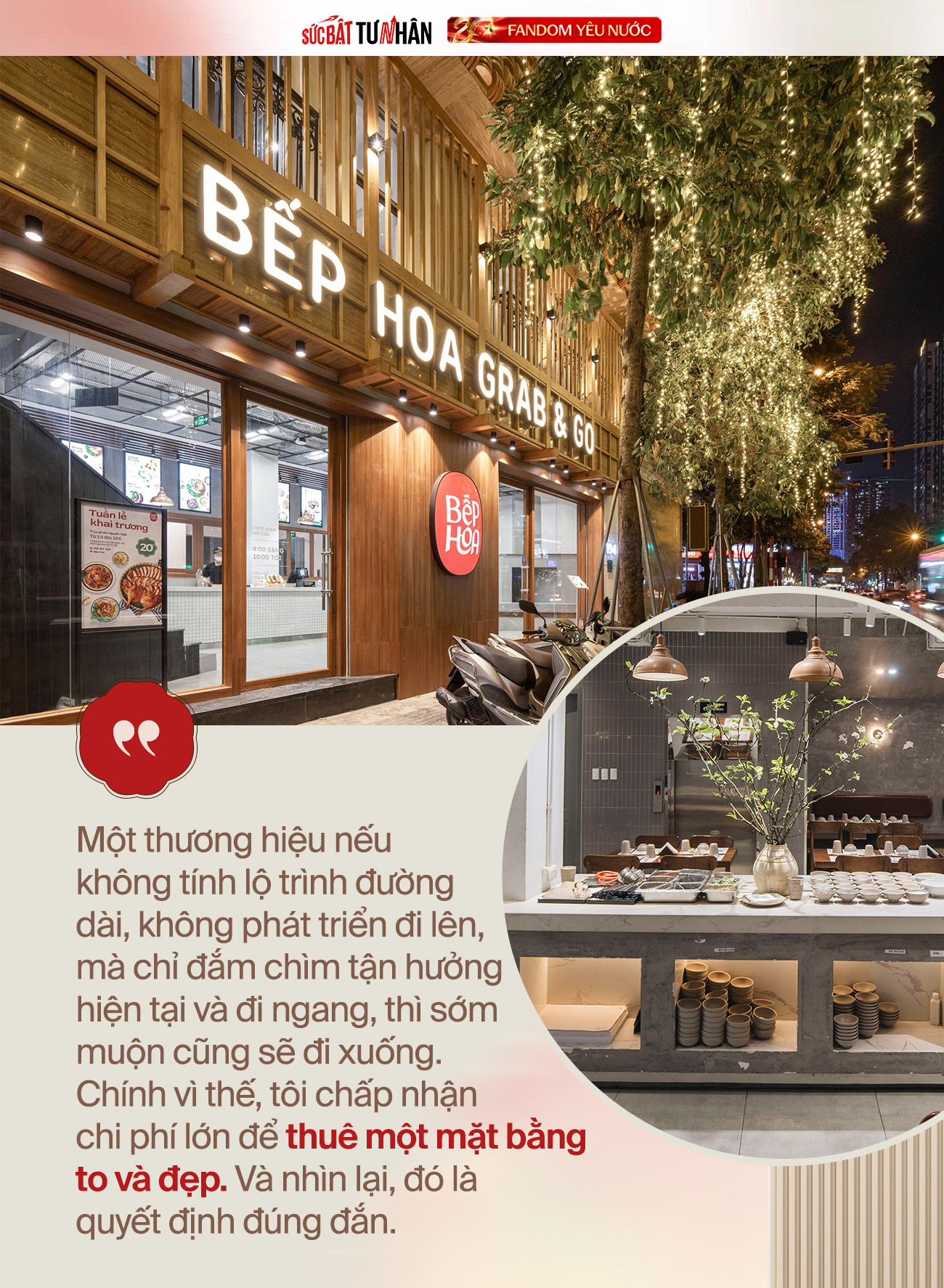 Founder chuỗi nhà hàng Bếp Hoa: Chọn chiến lược bán lỗ để thu hút khách, không để “ế hàng” kéo dài quá 3 ngày và giấc mơ mang hương vị Việt ra thế giới - Ảnh 6