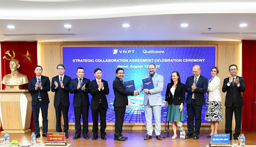 3 tháng sau khi mua lại một công ty AI của Vingroup, 'gã khổng lồ' Qualcomm tiếp tục liên minh với tập đoàn viễn thông top đầu trong nước lập trung tâm phát triển thiết kế gốc - Ảnh 1