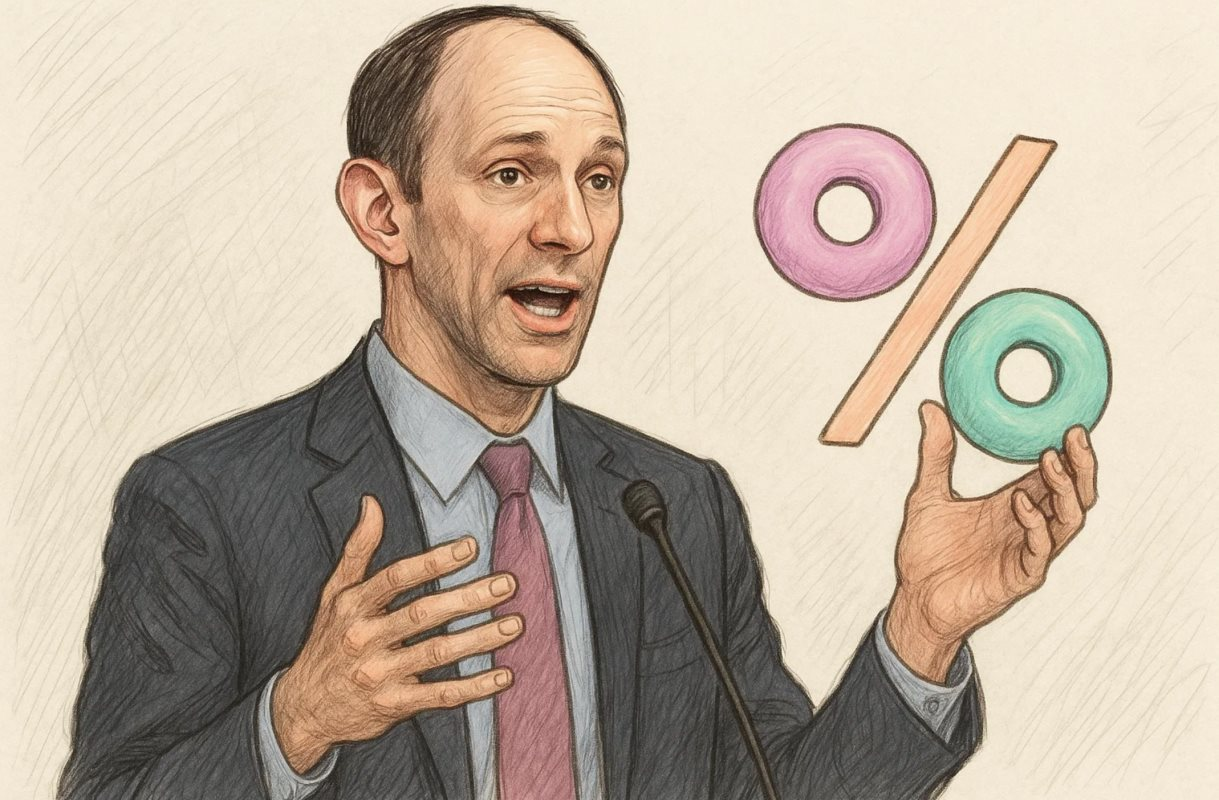 Quan chức Fed tiết lộ thời điểm ngân hàng trung ương hạ lãi suất, chia sẻ 'lá phiếu' ủng hộ nới lỏng chính sách bị tác động bởi... bánh donut - Ảnh 1