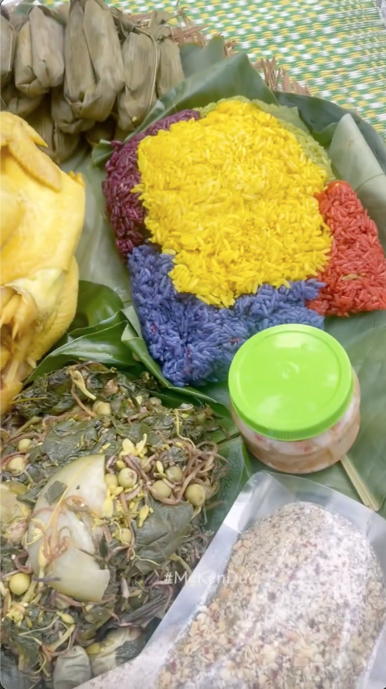 Chủ nhân mâm xôi gà xem diễu binh đang hot nhất MXH: Đi từ 3h30, mang toàn đặc sản quê nhà đến Hà Nội - Ảnh 2