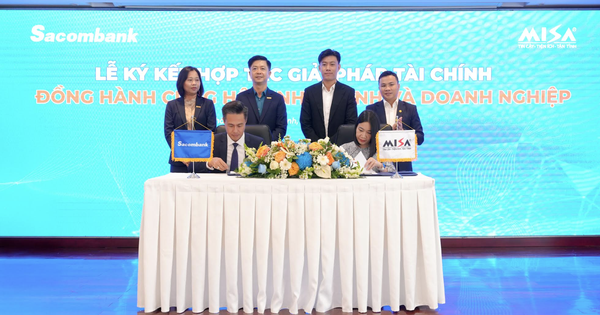 Sacombank hợp tác cùng MISA cung cấp giải pháp tài chính toàn diện cho cá nhân kinh doanh, hộ kinh doanh và doanh nghiệp