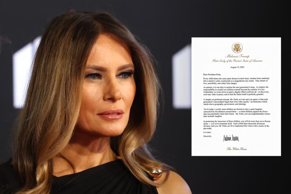 Ông Trump công bố thư của vợ gửi Tổng thống Putin: "Hiện thực hóa chỉ bằng một nét bút" - Ảnh 2