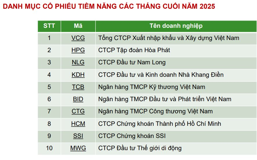 Dự báo VN-Index lên 1.750 điểm, CTCK gọi tên 10 cơ hội tiềm năng đón “sóng” tăng dịp cuối năm - Ảnh 2