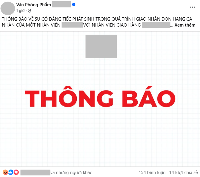 Đình chỉ công tác nhân viên "đặt 30 cốc chè bắt ghi tên từng người", nam shipper chấm dứt công việc gắn bó 2 năm - Ảnh 1