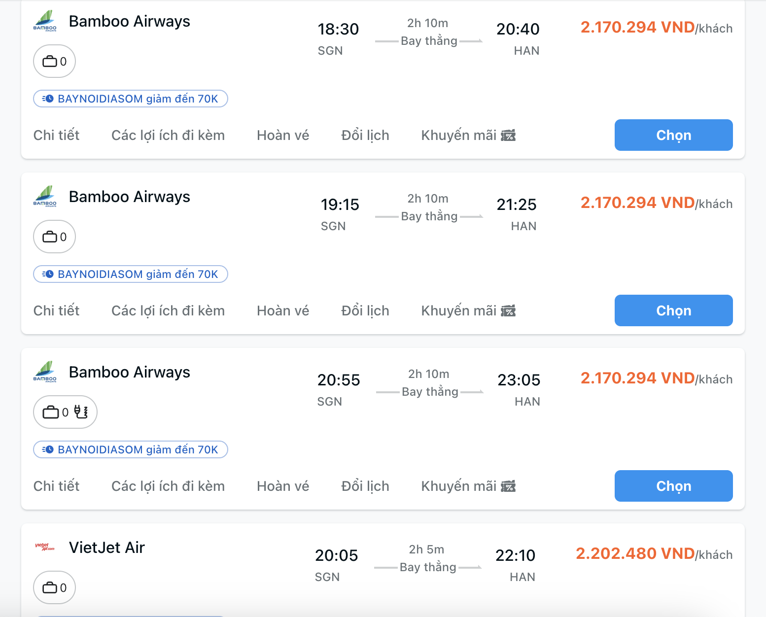 Giá vé máy bay dịp 2-9 rớt mạnh, TP HCM – Hà Nội chỉ còn 2,2 triệu đồng - Ảnh 2