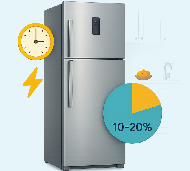 Tủ lạnh hoạt động 24/7, đặt nhiệt độ ngăn mát và ngăn đông ra sao để giảm hóa đơn tiền điện? - Ảnh 1