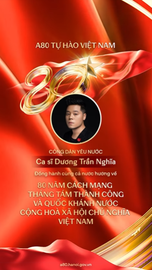 Lan tỏa sắc đỏ thiêng liêng bằng ảnh đại diện và thiệp mời chào mừng 80 năm Quốc khánh: Gắn kết triệu trái tim - Ảnh 1