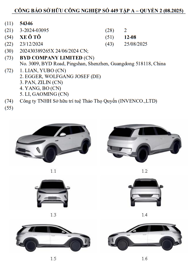 BYD liên tục đăng ký xe mới tại Việt Nam: thêm mẫu SUV ngang cỡ Mazda CX-5, chạy một mạch từ Hà Nội đến Quảng Bình chỉ trong 1 lần sạc - Ảnh 1