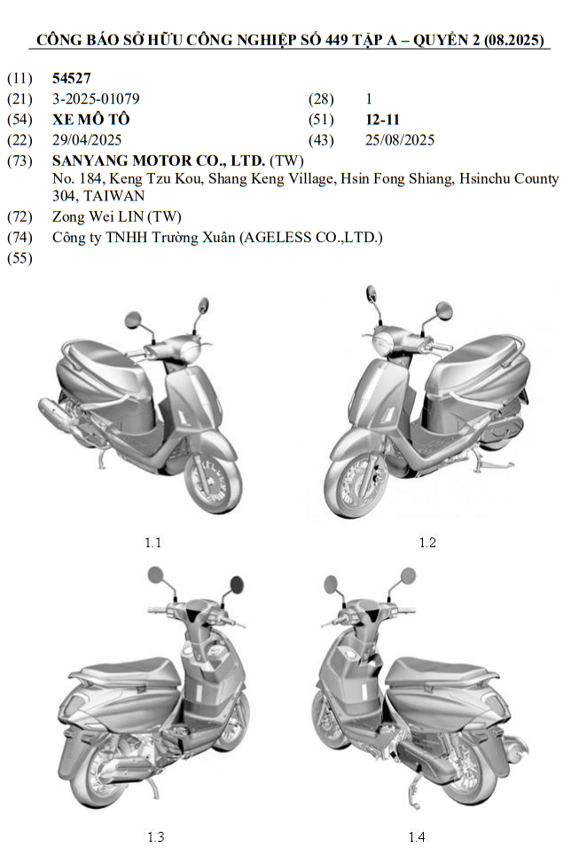 'Vua xe ga' ăn xăng 1,6 lít/100 km được đăng ký tại Việt Nam: ngoại hình đẹp tựa Vespa, trang bị vượt mặt Honda SH160i - Ảnh 1