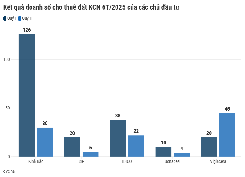 Doanh số thuê đất tăng trưởng hơn 700%: Kinh Bắc dẫn đầu cuộc đua cho thuê bất động sản khu công nghiệp - Ảnh 1