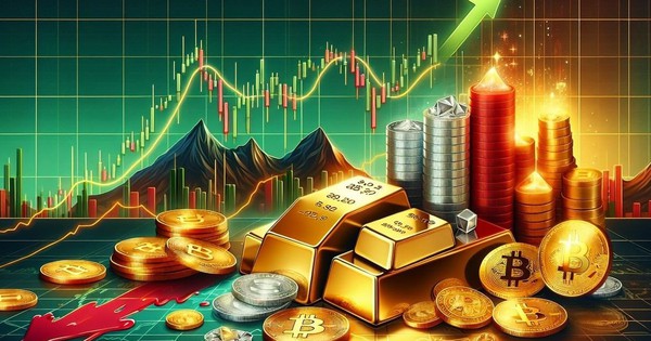 FED phát tín hiệu cắt giảm lãi suất, chứng khoán, vàng, bạc, tài sản số tăng mạnh