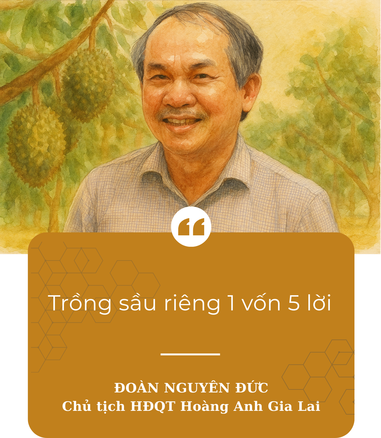 Những tỷ phú Việt đổ tiền khủng giải bài toán 'trồng cây gì, nuôi còn gì': bầu Đức trồng sầu riêng, 'vua thép' nuôi gà, đại gia cà phê mở rộng đế chế từ Đông sang Tây - Ảnh 1