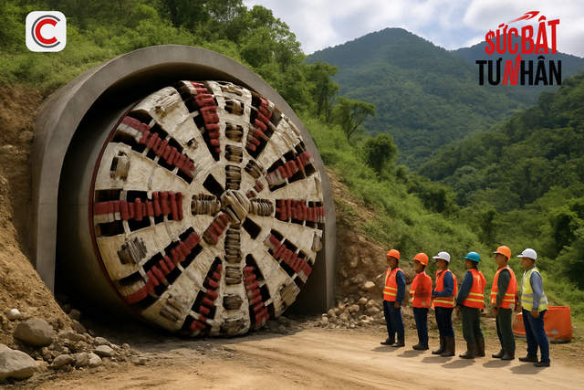Trúng thầu 245 km hầm, trị giá 10 tỷ USD, 'Vua đào hầm' Đèo Cả rốt ráo đưa kỹ sư sang Trung Quốc học tập, quyết tâm triển khai máy khoan hầm 'thần tốc' ở Việt Nam - Ảnh 1