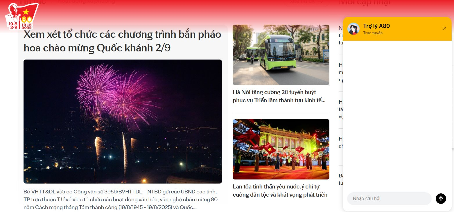 Nền tảng số “A80 – Tự hào Việt Nam” có thể đáp ứng 500.000 lượt truy cập cùng lúc: Người dân yên tâm trải nghiệm dịp 2/9 - Ảnh 2