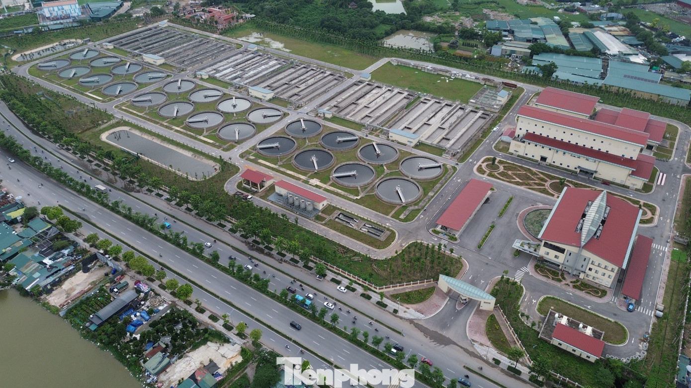 Nhà máy xử lý nước thải lớn nhất Hà Nội chuẩn bị khánh thành - Ảnh 2