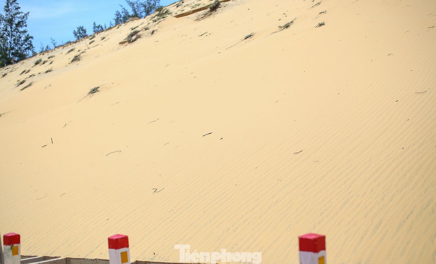 Diện mạo mới cung đường xuyên đồi cát, bên những cột điện gió khổng lồ chạy về làng chài cổ ở Gia Lai - Ảnh 11