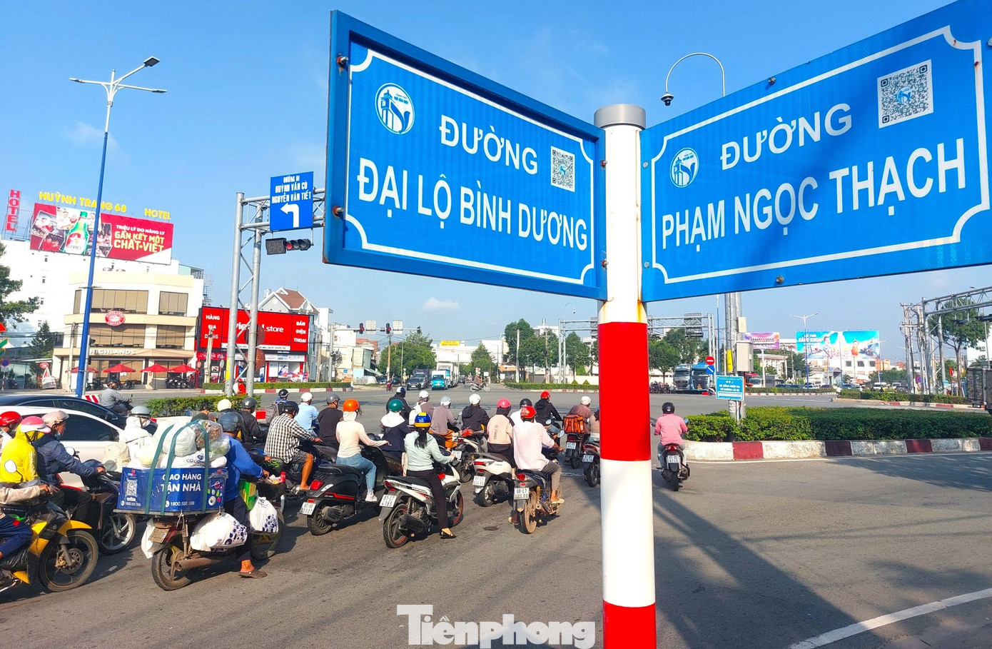 Cận cảnh vị trí đầu tiên trên quốc lộ 13 được chọn làm hầm chui nghìn tỉ - Ảnh 2
