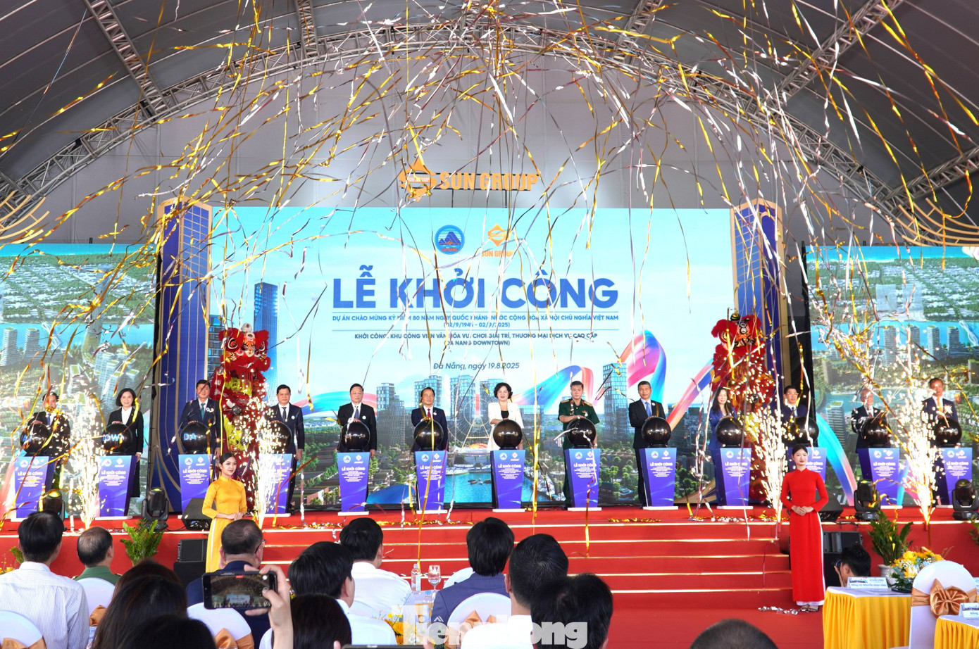 Khởi công tòa tháp cao nhất miền Trung tại Đà Nẵng - Ảnh 1