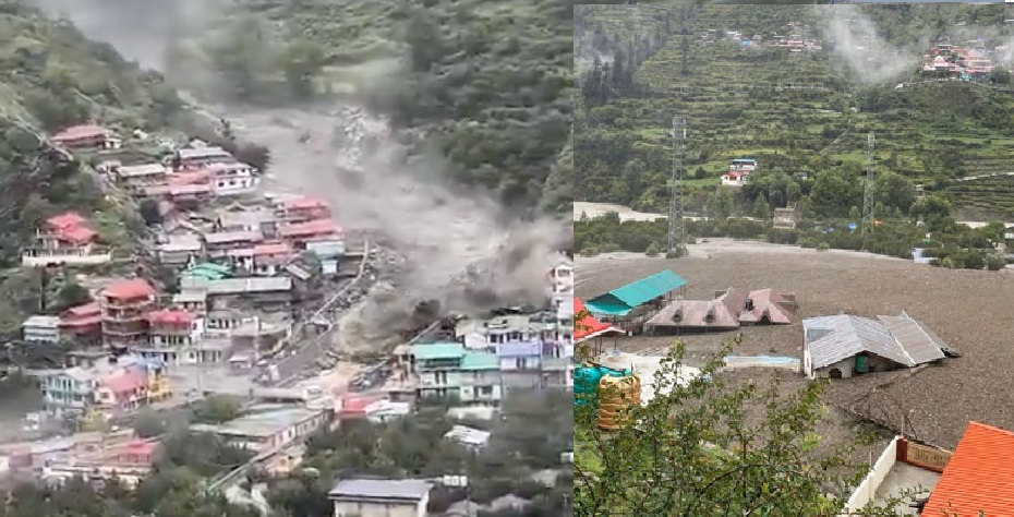 "Bức tường nước" ập xuống thị trấn ở Ấn Độ, 100 người mất tích - Ảnh 1