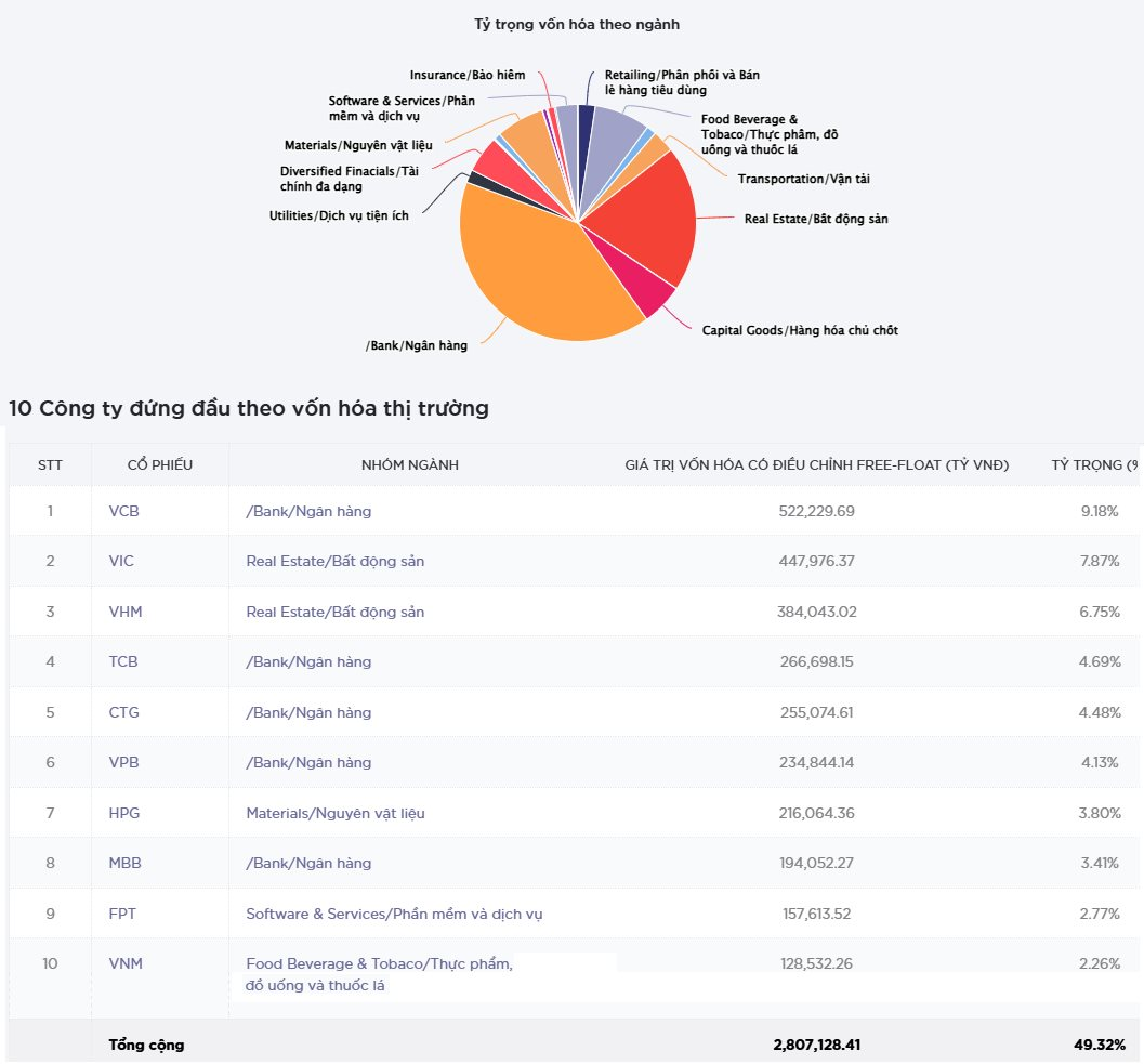 HOSE công bố rổ chỉ số mới VN50 GROWTH - Ảnh 1