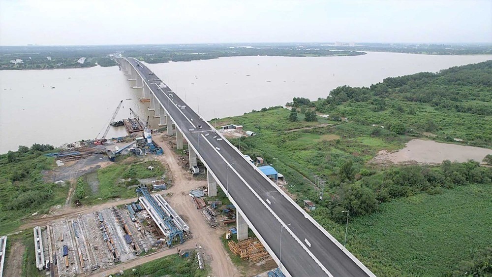 Hôm nay, hơn 8 km đoạn Tân Vạn - Nhơn Trạch thuộc Vành đai 3 TP.HCM gần 7.000 tỷ đồng được khánh thành, sẽ đưa vào khai thác từ ngày 20/8 - Ảnh 1