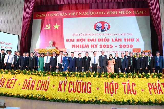 Chỉ đạo của Phó Thủ tướng Hồ Đức Phớc tại Đại hội Đảng bộ VRG - Ảnh 5