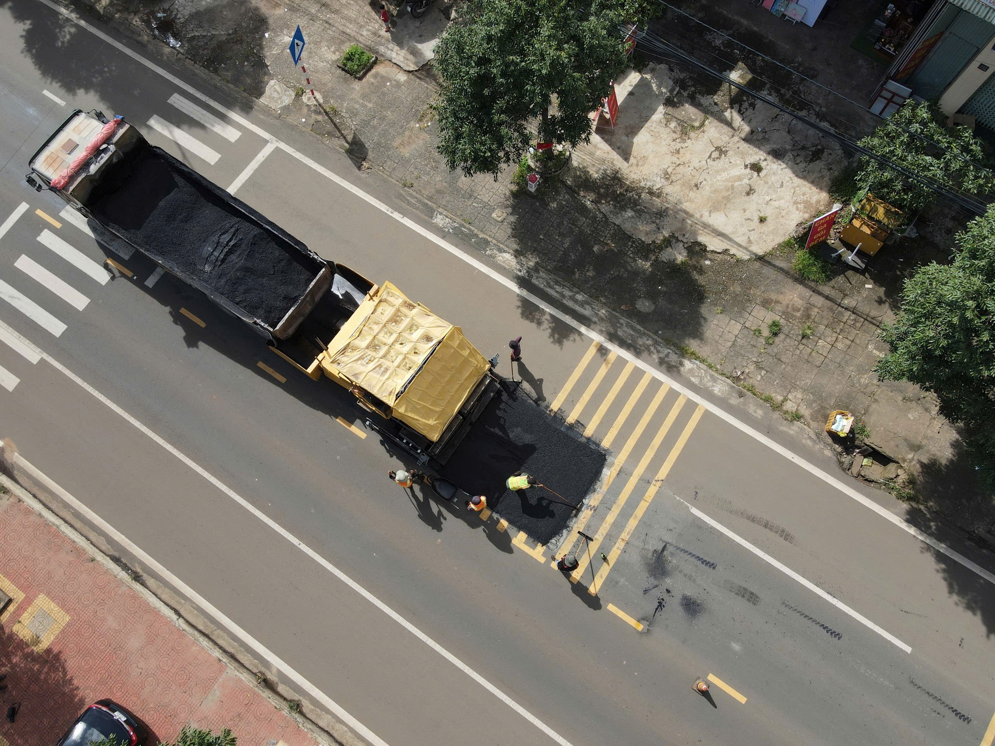 Cận cảnh Quốc lộ 19 vừa làm đã "hỏng", địa phương không nhận bàn giao - Ảnh 4