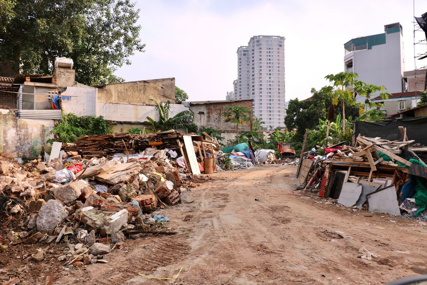 Dự án đường 420 mét giữa Thủ đô 9 năm chưa khởi công - Ảnh 8