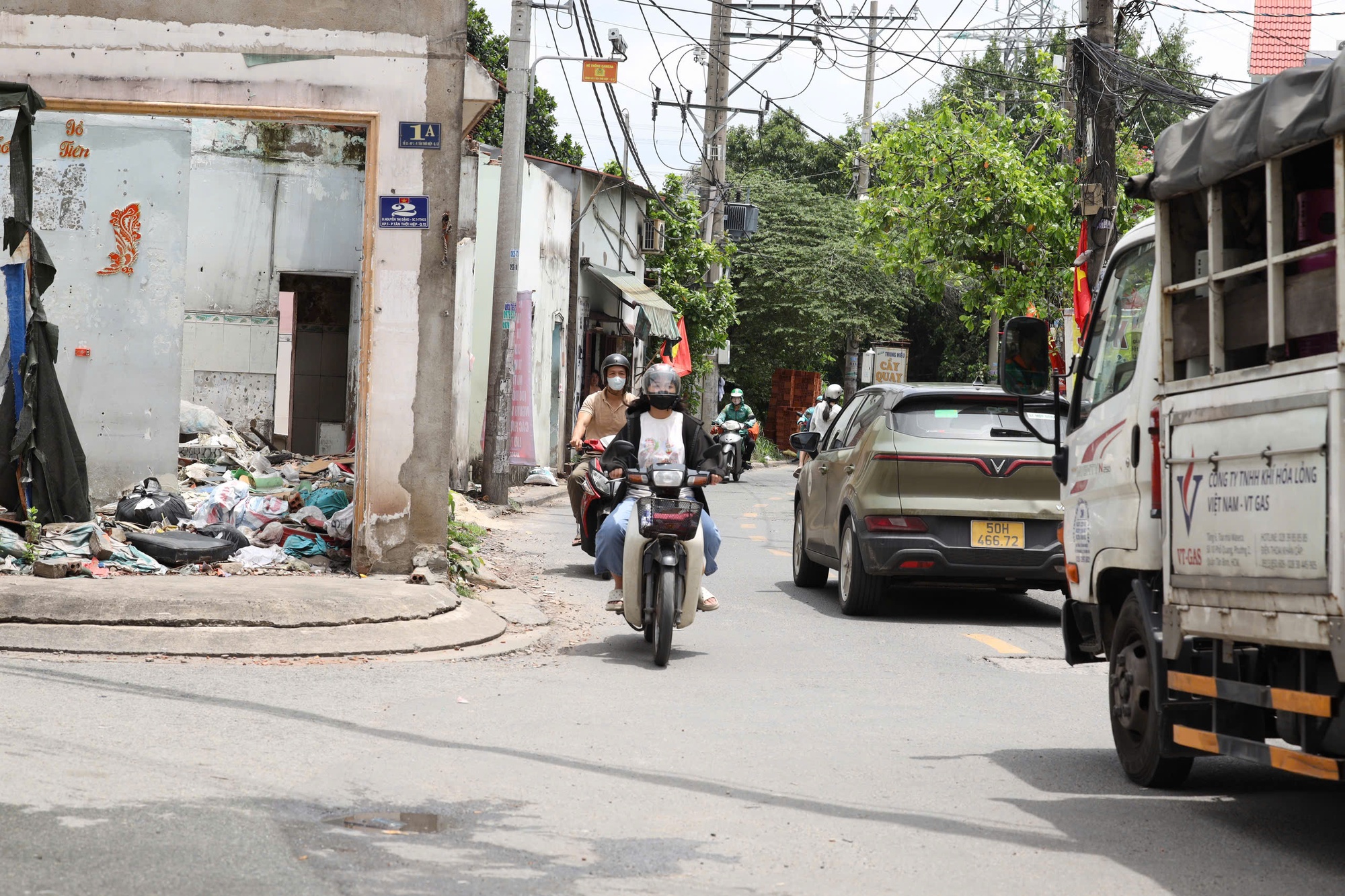 Hình ảnh Ngã tư Đình trước giờ G khởi công cầu vượt - Ảnh 7