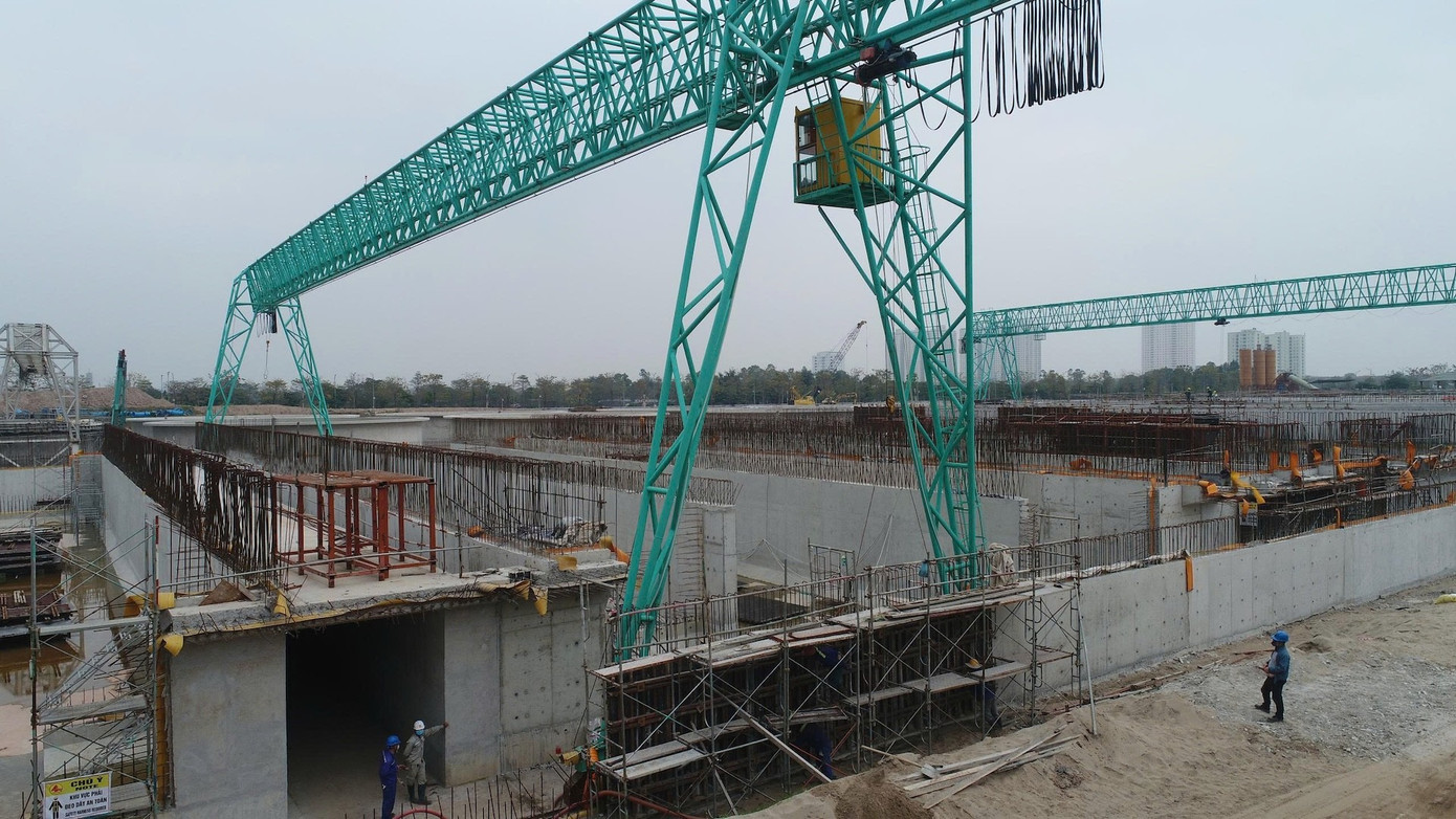 Những công nghệ thi công hiện đại được áp dụng tại nhà máy xử lý nước thải lớn nhất miền Bắc mới khánh thành - Ảnh 2