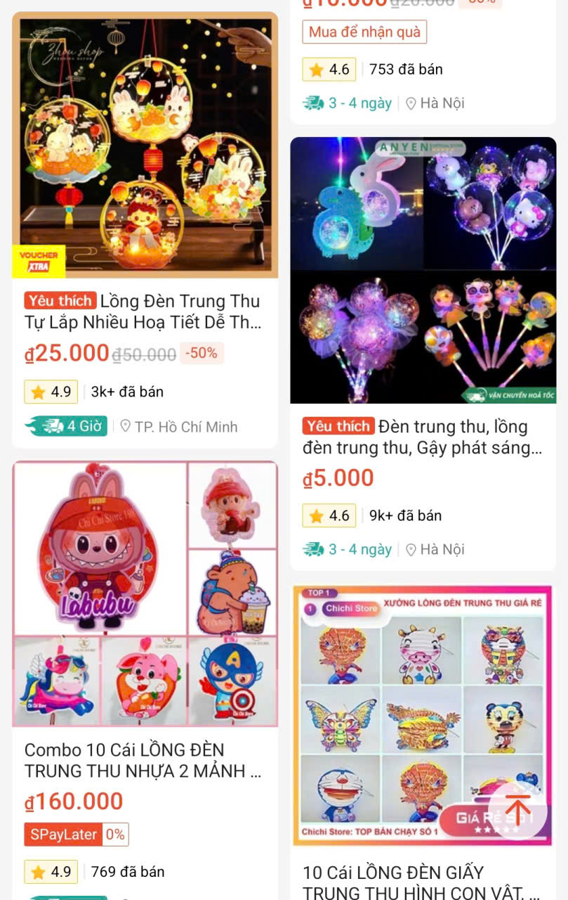 Lồng đèn"hot trend" mùa Trung Thu 2025 có gì mới? - Ảnh 2