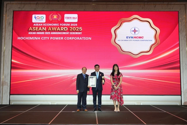 EVNHCMC được vinh danh tại ASEAN Award 2025 - Ảnh 1