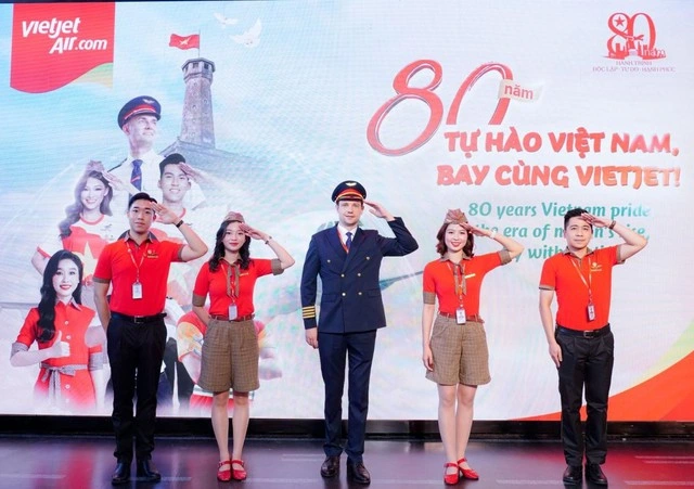 Đừng bỏ lỡ không gian chinh phục bầu trời cùng Vietjet tại Triển lãm 80 năm - Ảnh 1