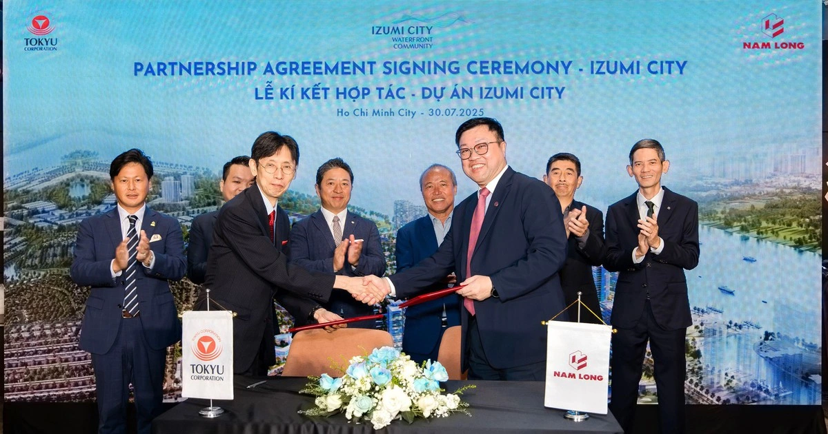 Nam Long đón chào đối tác đầu tư Nhật Bản Tokyu Corporation vào dự án Izumi City