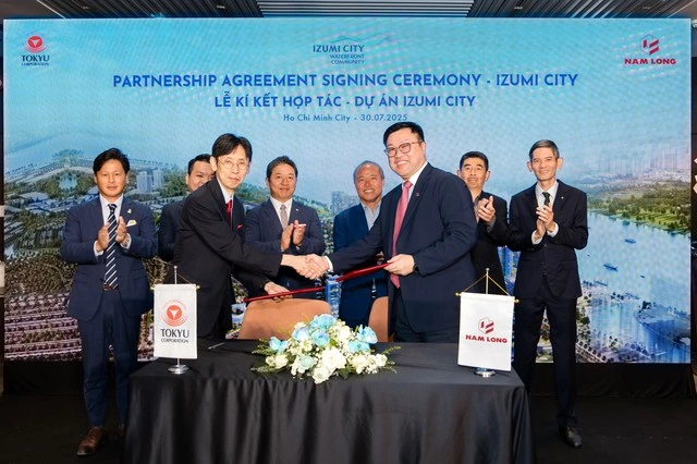 Nam Long đón chào đối tác đầu tư Nhật Bản Tokyu Corporation vào dự án Izumi City - Ảnh 1