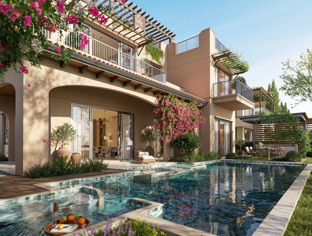 Cảm hứng Địa Trung Hải trong bộ sưu tập tư dinh The Pearl - Ảnh 1