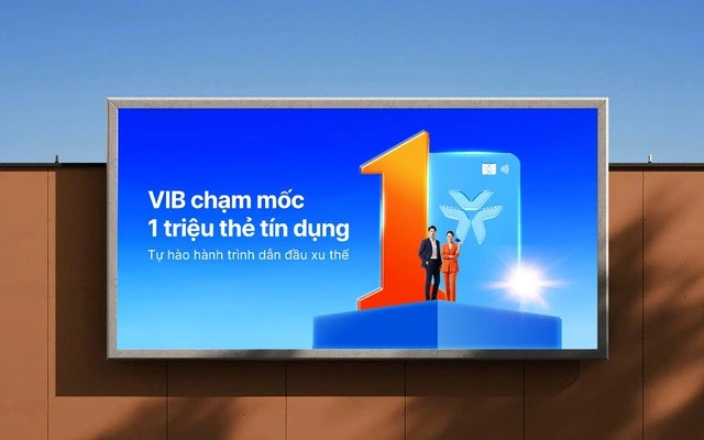 VIB cán mốc 1 triệu thẻ tín dụng: Khẳng định vị thế top đầu - Ảnh 1