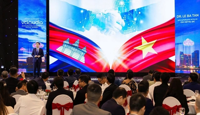 Viettel IDC ra mắt thương hiệu Vcloudia tại Campuchia, hiện thực hóa chiến lược Go Global - Ảnh 1