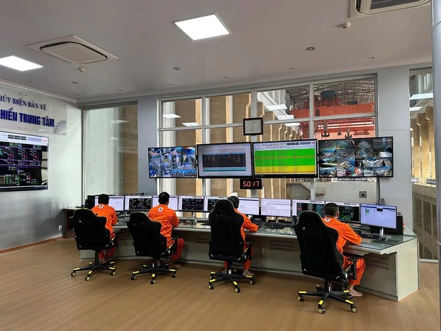 Thủy điện Bản Vẽ giảm 74% lưu lượng lũ cho hạ du - Ảnh 3