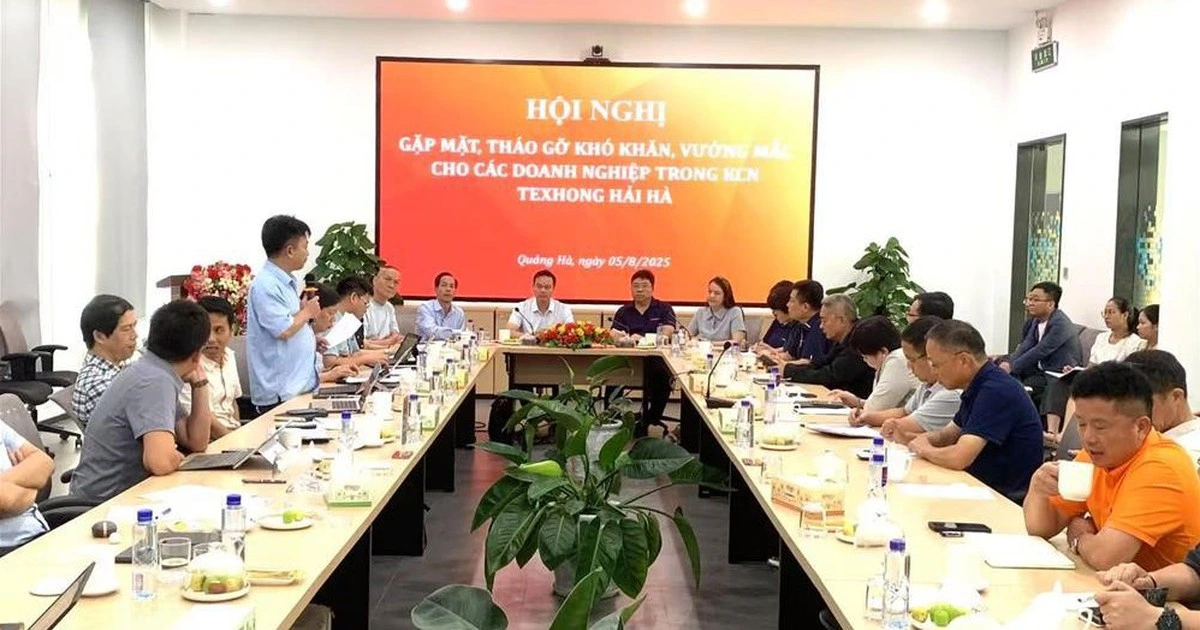 BQL KKT Quảng Ninh cam kết đồng hành cùng doanh nghiệp tại KCN Texhong Hải Hà
